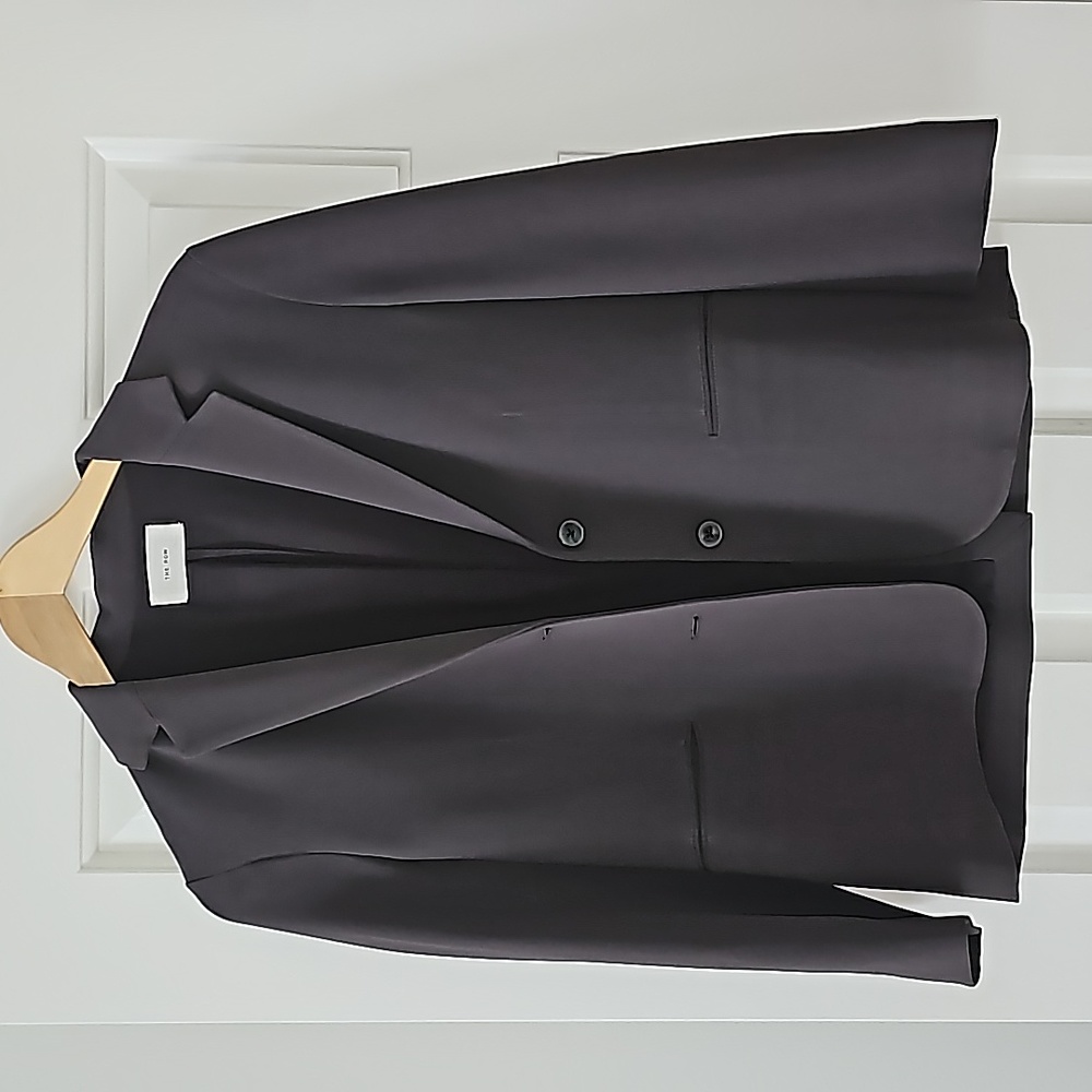 The Row silk lined blazer jacket - great taupe color
